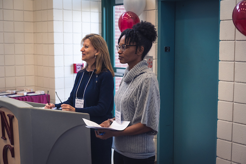 Dr. Helen Lupton-Smith and Malaika Edwards